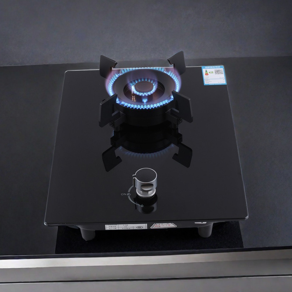 Factory Hot Sale: Modern Single Burner Gas Stove with Glass Top - Affordable Price, Fast Shipments, Novel Design!