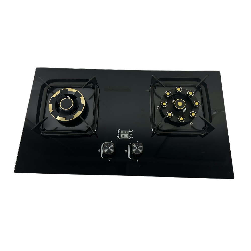 Wholesale China Factory Two Burner Gas Stove with Free Sample  Double Burner Gas Cooker for Home Kitchen Appliances