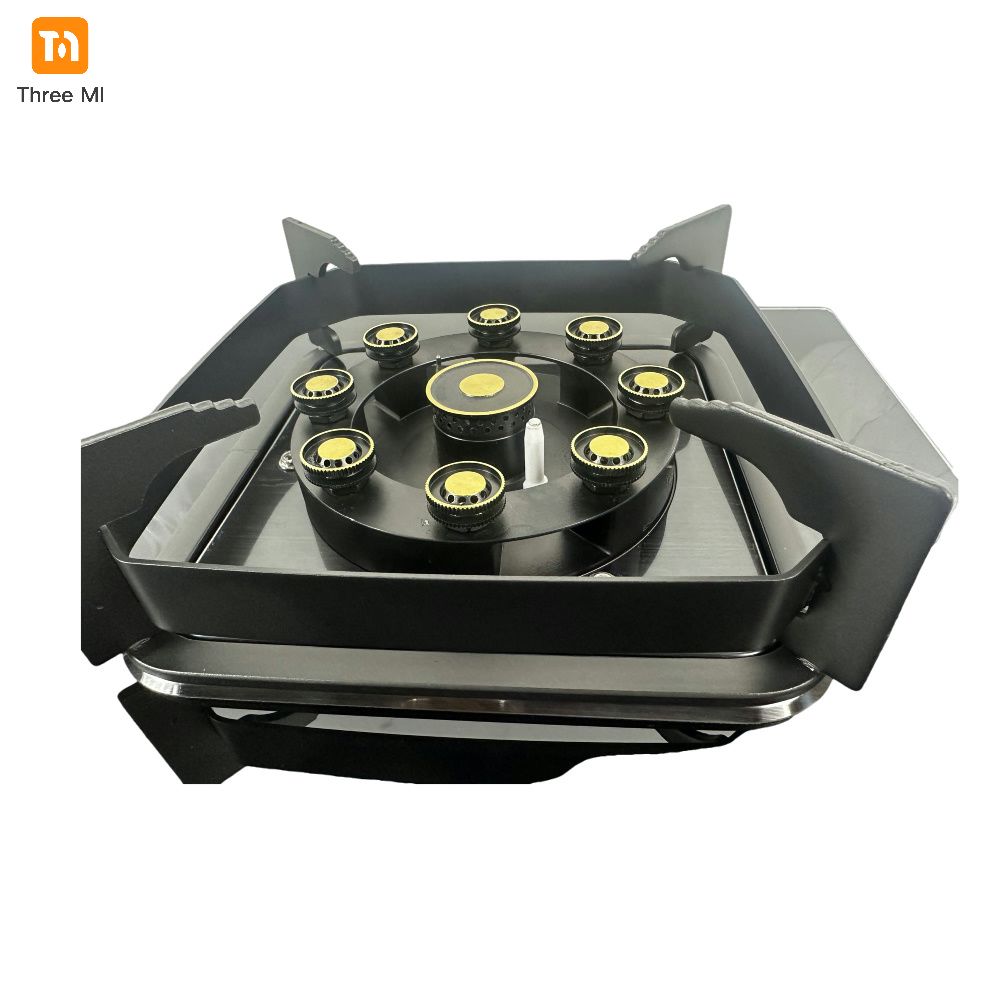 Wholesale China Factory Two Burner Gas Stove with Free Sample  Double Burner Gas Cooker for Home Kitchen Appliances