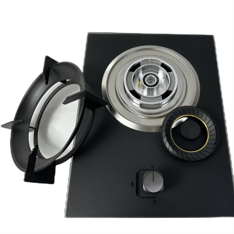 Wholesale High Quality Single Burner Tempered Glass Gas Stove Built in Natural Gas Cooker and Hob for Kitchen Appliances