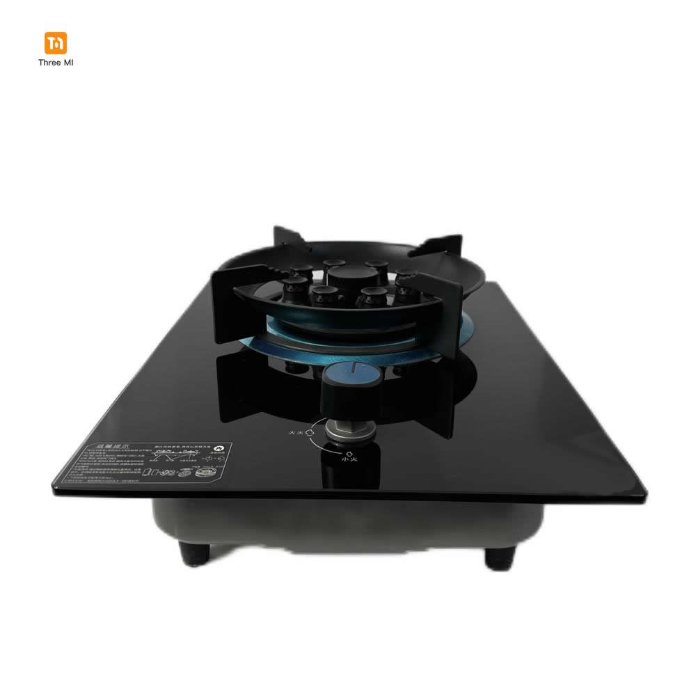 Hot Sale Single Burner Mini Tempered Glass Gas Stove Built-in Natural Gas Cooker and Cooktop for Home Kitchen