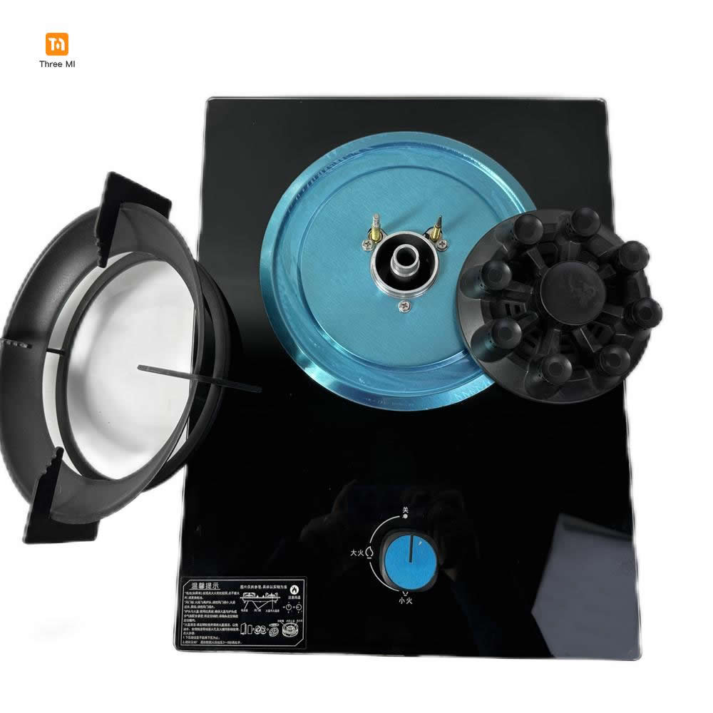 Hot Sale Single Burner Mini Tempered Glass Gas Stove Built-in Natural Gas Cooker and Cooktop for Home Kitchen