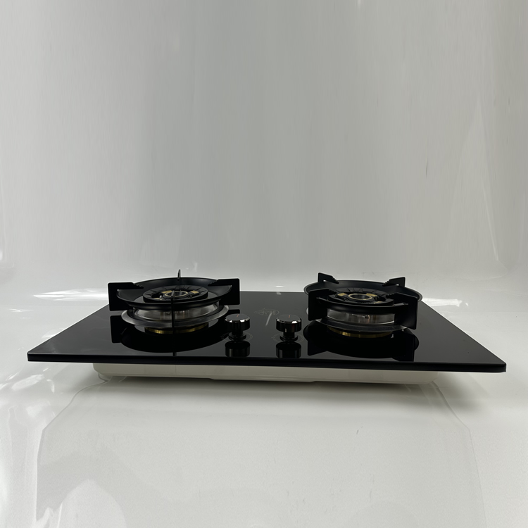 Factory Wholesale High Quality Tempered Glass Built in 2 Burner Gas Stove Cooker Gas Hob Ideal for Kitchen Cooktops