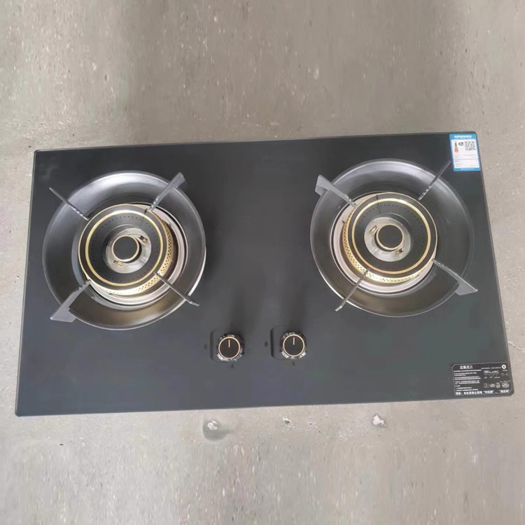 Wholesale High Quality Built in Tempered Glass 2 Burners Gas Stove Double Burner Gas Hob Cooktop for Kitchen Cooking