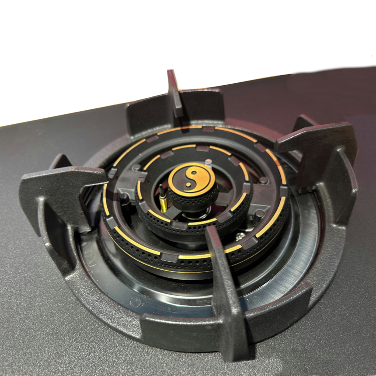 Practical Hot Sale Built in 2 Burner LPG Gas Cooktop Tempered Glass Gas Hob Cooker Stove for Home and Kitchen Smart Appliances