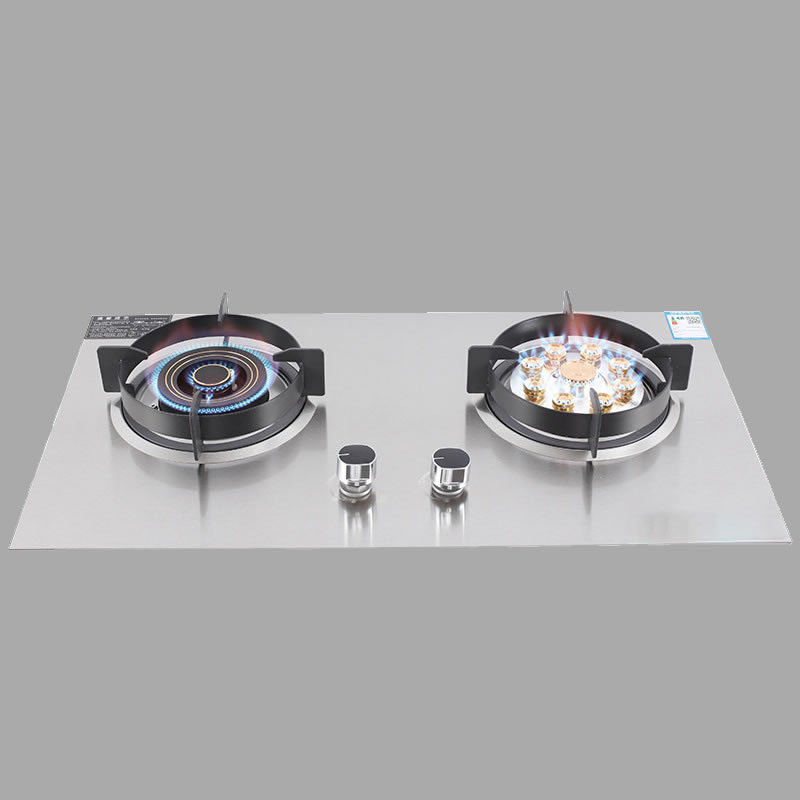 Wholesale High Quality Built in Stainless Steel 2 Burner Gas Hob Durable Kitchen Appliance for Efficient Cooking