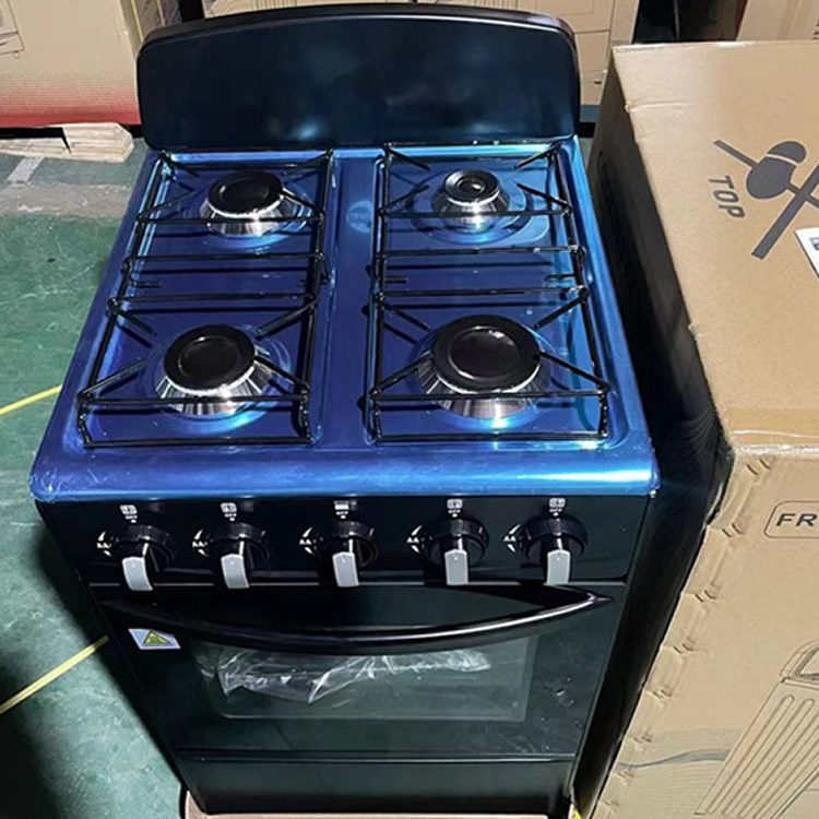 4 Burners Baking Cooking Appliances Free Standing Oven With Grill  Gas Range Four Burners Gas Stove Electric Cooking Stove